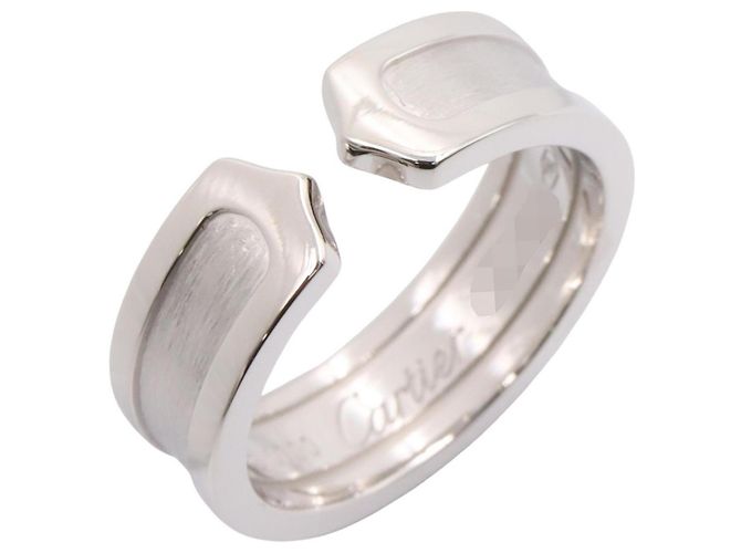 Anillo Cartier C2 en oro blanco de 18 quilates Plata