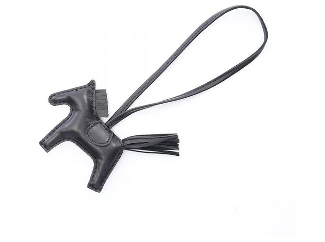 Charm per borsa Hermès Rodeo PM So Black Nero