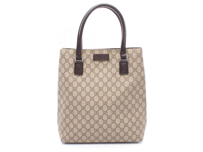 Borsa Tote Gucci GG Plus Marrone Beige