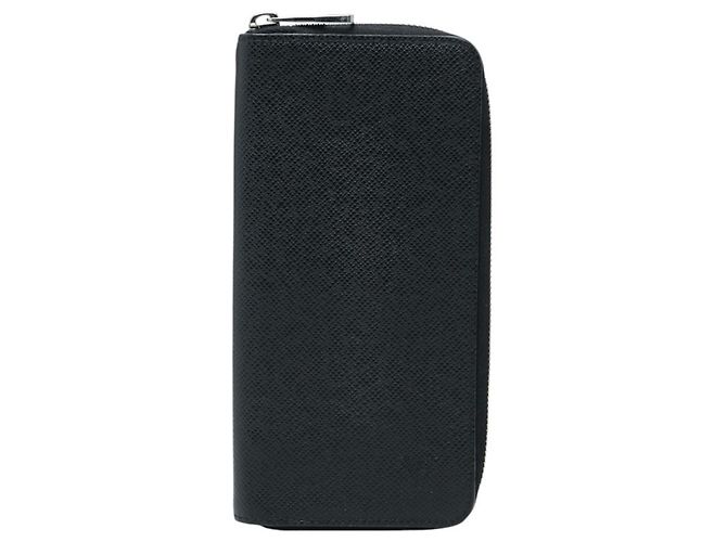 Louis Vuitton Taiga Zippy Wallet Black