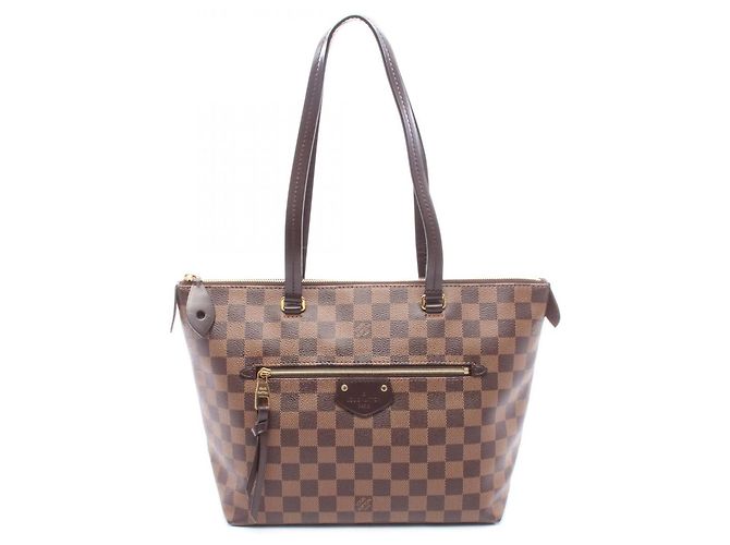 Sac Tote Louis Vuitton Iena PM Brown Marron Damier ebène