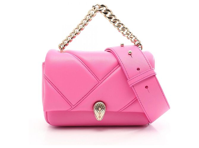 Bulgari Bolsa 2-Way Bvlgari Serpenti Cabochon Rosa