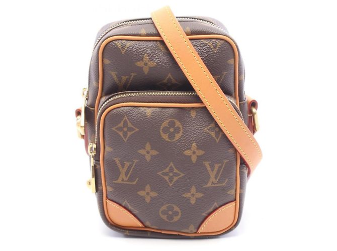 Borsa a tracolla Louis Vuitton Amazon Monogram Marrone