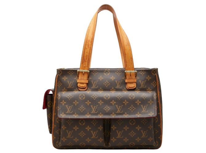 Borsa a tracolla Louis Vuitton Monogram Multipli Cite Marrone