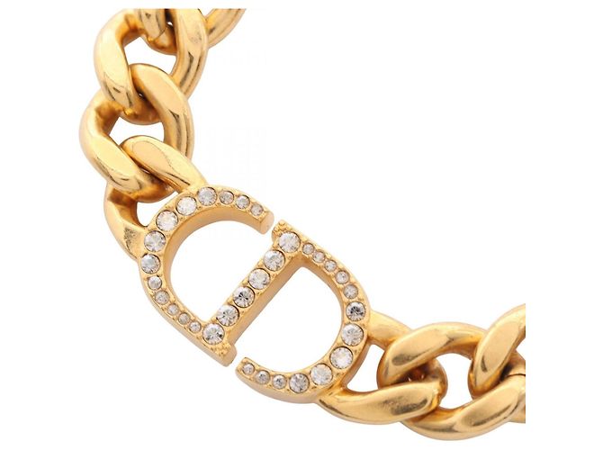 Collana Christian Dior CD Logo D'oro