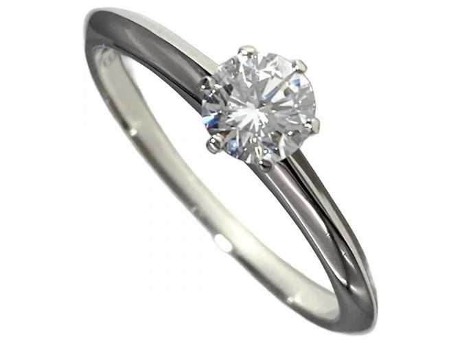 Autre Marque Tiffany & Co. Platin Solitärring