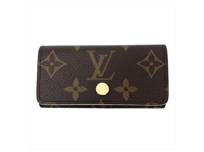 Étui à clés Monogram Louis Vuitton Marron