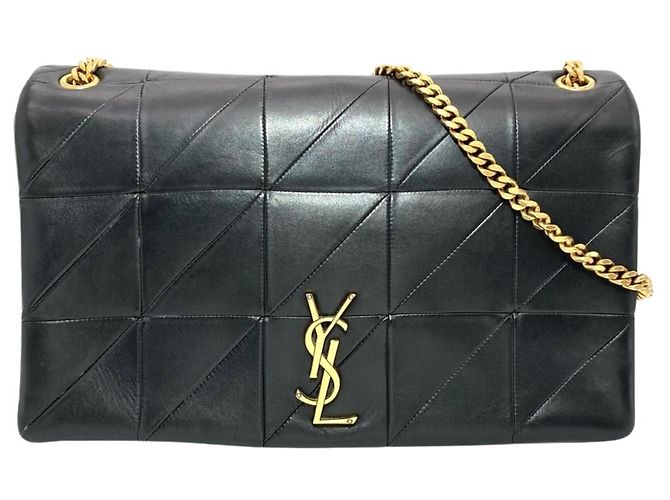 Autre Marque Borsa a tracolla con catena Saint Laurent Jamie Nero