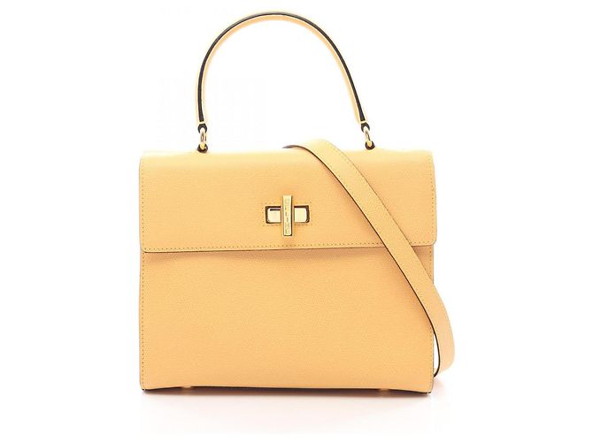 Céline Borsa 2-Way Celine Turnlock Giallo