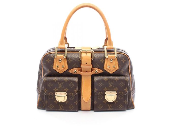 Borsa Louis Vuitton Manhattan GM Monogram Marrone Monogramma