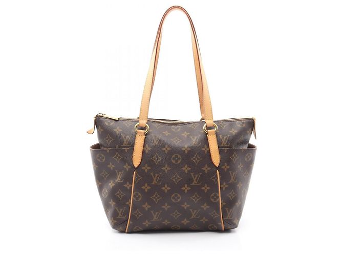 Sac Cabas Louis Vuitton Totally PM Marron