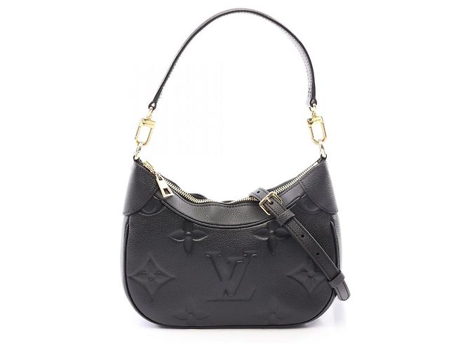 Borsa Louis Vuitton Bagatelle NM Monogram Empreinte Nero