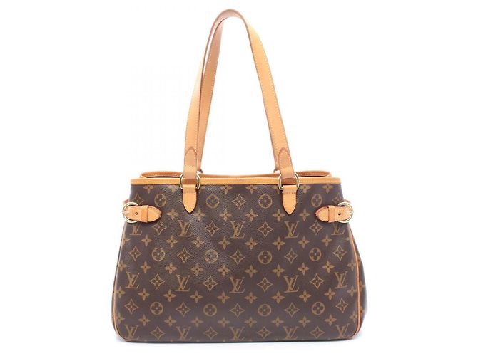 Bolsa de Ombro Horizontal Louis Vuitton Batignolles Marrom Monograma