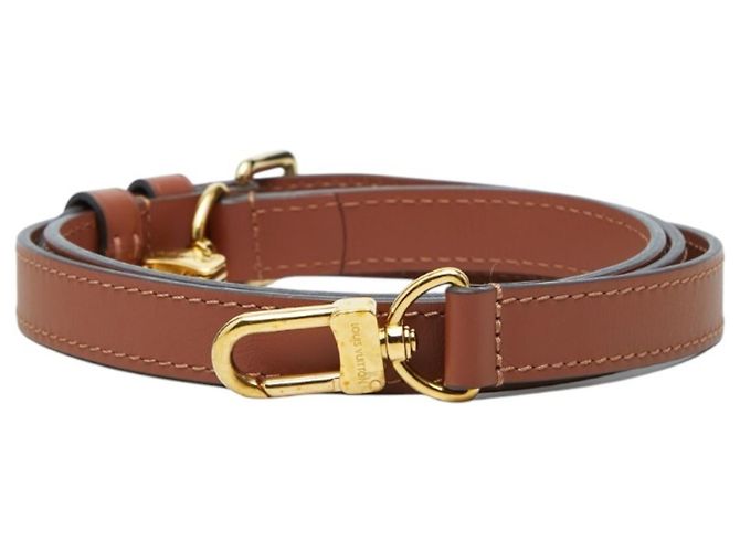Tracolla in pelle marrone Louis Vuitton