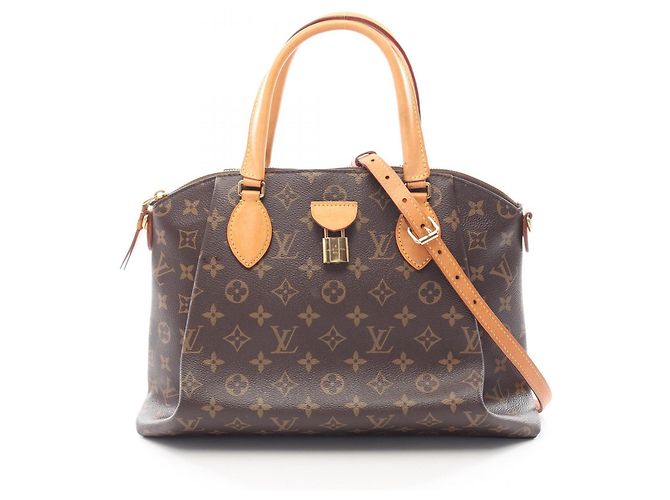 Louis Vuitton Rivoli MM Monogram Handtasche Braun Monogramm