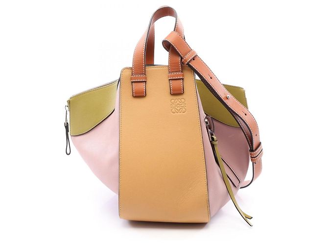 Borsa a mano 2-Way Loewe Hammock Small Multicolore Beige