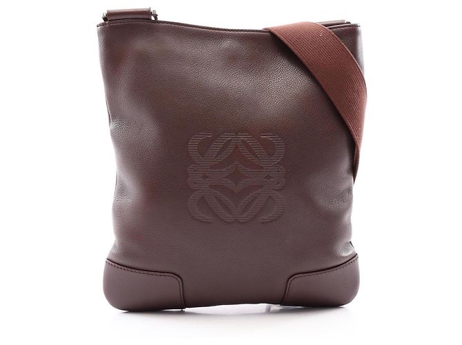 Borsa a tracolla Loewe Anagram Marrone