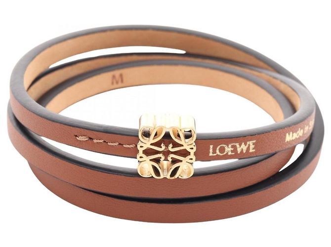 Bangles Loewe Anagram Twist Marrone