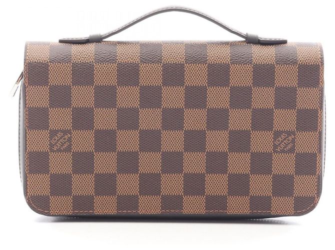 Louis Vuitton Zippy XL Damier Ebene Long Wallet Brown