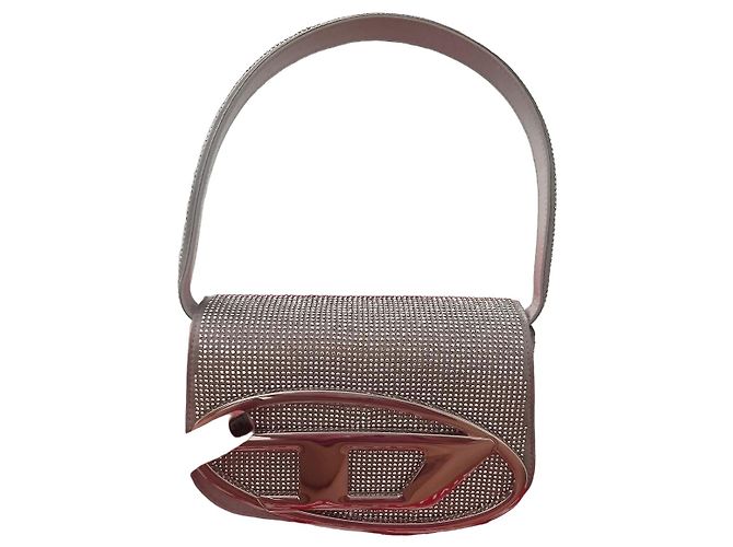 Sac Diesel 1DR strass Bijouterie argentée
