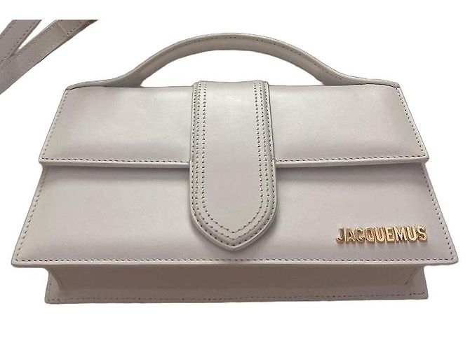 Jacquemus Le Chiquito Bolso de Cuero Blanco