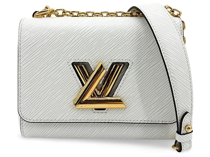 Louis Vuitton Twist Epi Leather MM Blanc