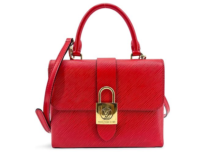 Louis Vuitton Locky Epi Leather BB Rosso