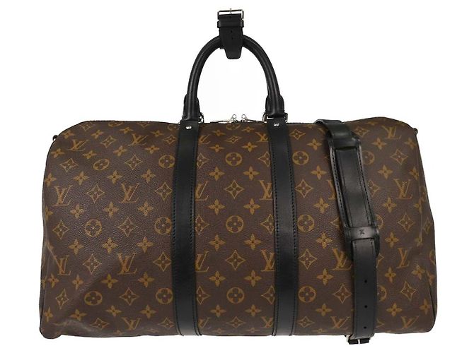 Louis Vuitton Keepall Bandoulière Monogram 45 Marrom