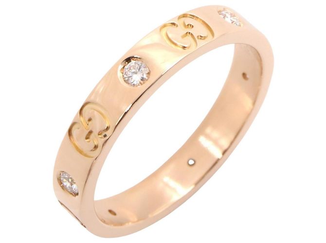 Anillo Gucci Icon Amour 6PD Dorado