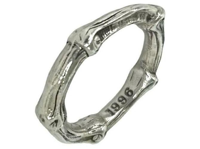 Autre Marque Anello Tiffany Vintage Bamboo Band Argento