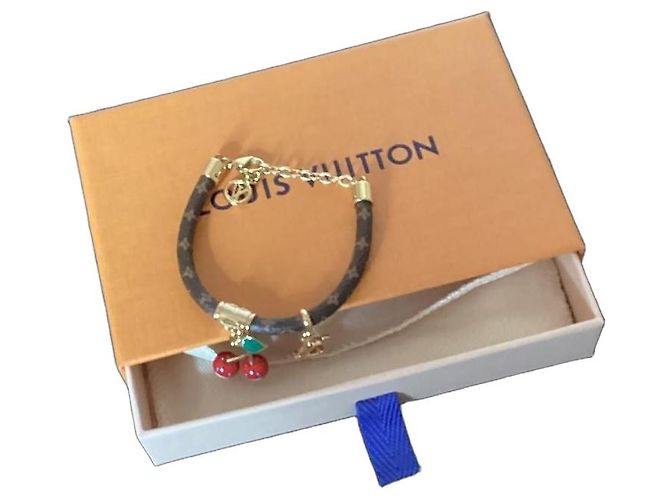 Bracciale Louis Vuitton Monogram Cherry Marrone Monogramma