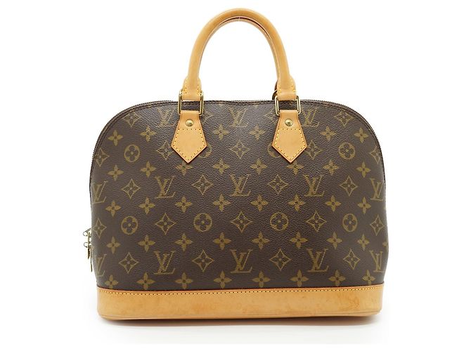 Louis Vuitton Sac à main Alma PM en toile Monogram Vintage Marron