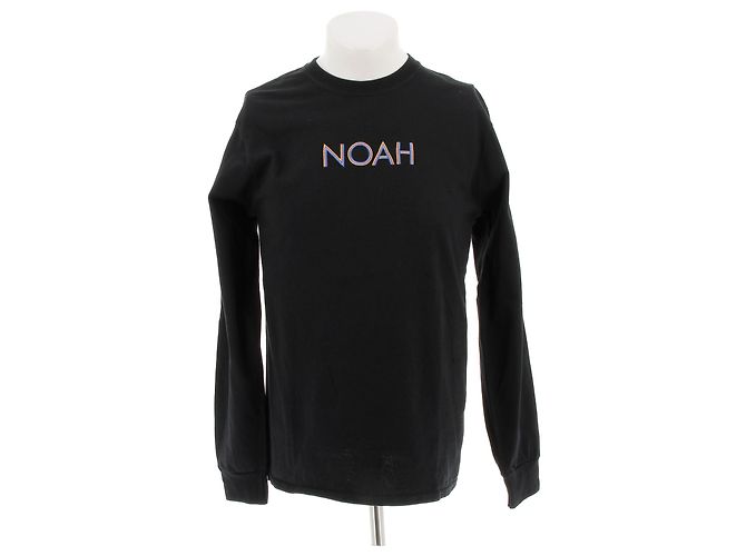 Autre Marque T-shirt nera a maniche lunghe "Noah" Nero
