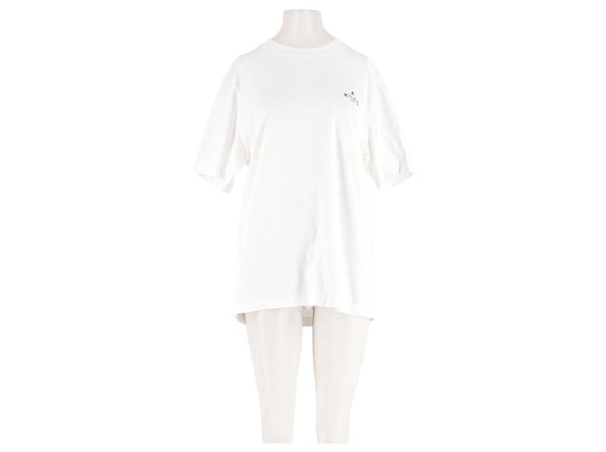 Autre Marque Top in cotone bianco AUTRY