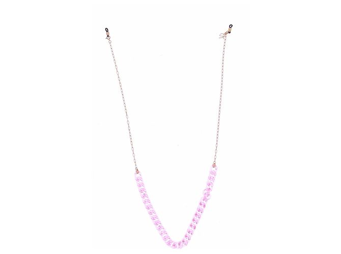Autre Marque Accessorio per occhiali oro e rosa