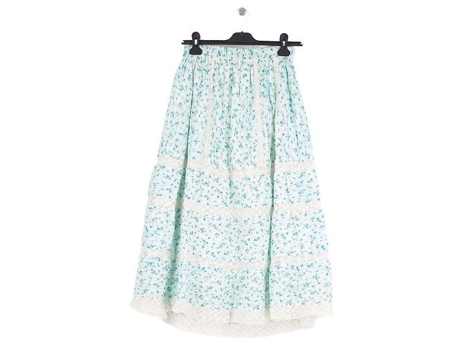 Autre Marque Falda de algodón azul LOVE SHACK FANCY XS