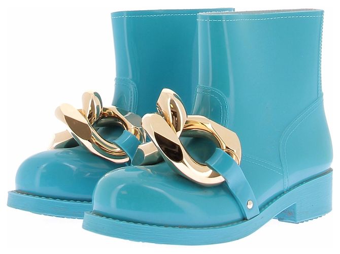 Stivali in gomma blu JW Anderson