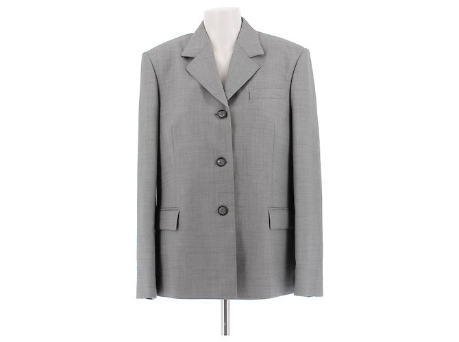 Magda Butrym Grey Wool Blazer