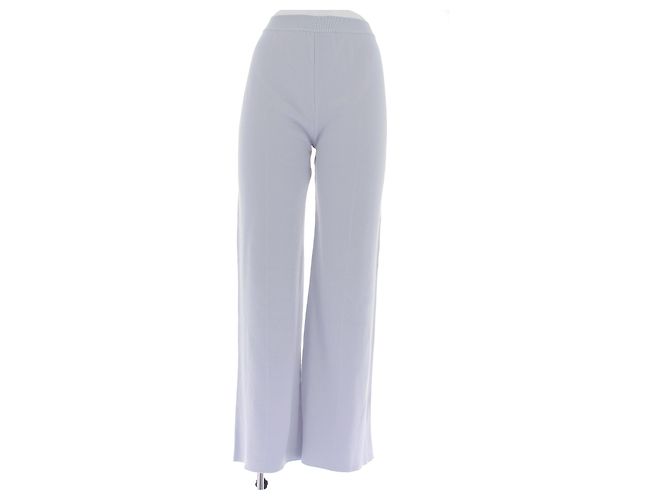 Loro Piana Pantalones de jogging de cachemira azul cielo