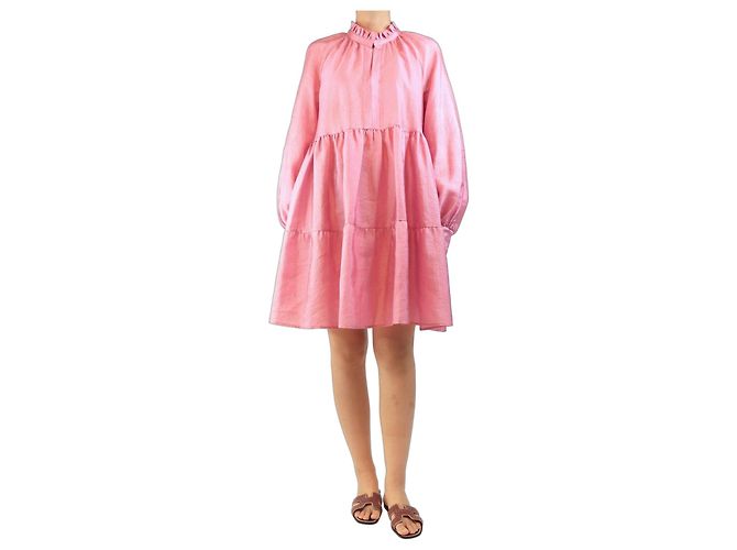 Autre Marque Pink Jasmine Minikleid - Größe XL