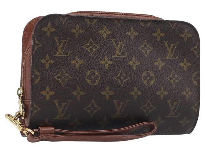LOUIS VUITTON Monogram Orsay Clutch Bag M51790 LV