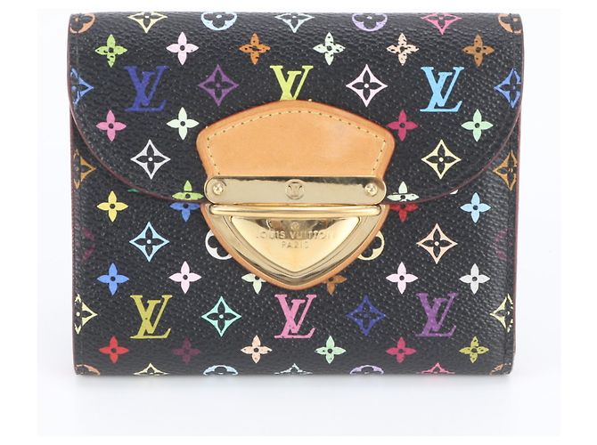 Louis Vuitton Monogram Multicolor Portefeuille Joy Wallet Red