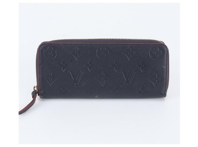Cartera Zippy Monogram Empreinte Louis Vuitton Roja