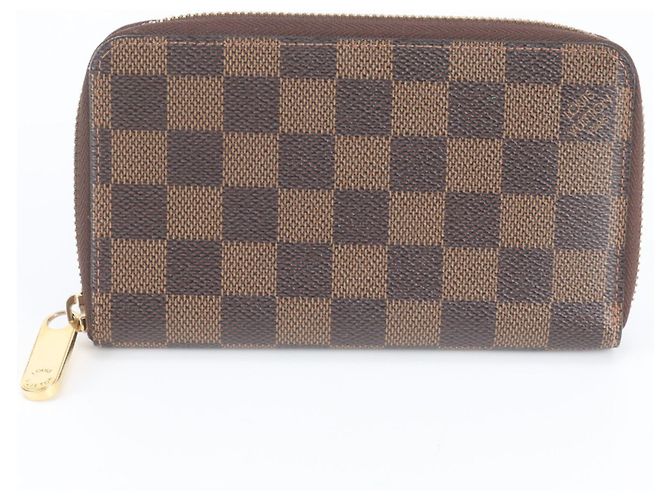 Portafoglio Louis Vuitton Damier Zippy Compact Damier ebene