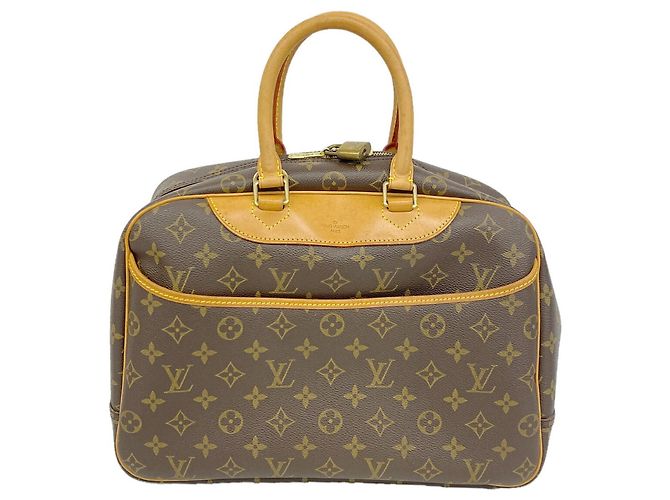 Bolsa Louis Vuitton Monogram Deauville Marrom