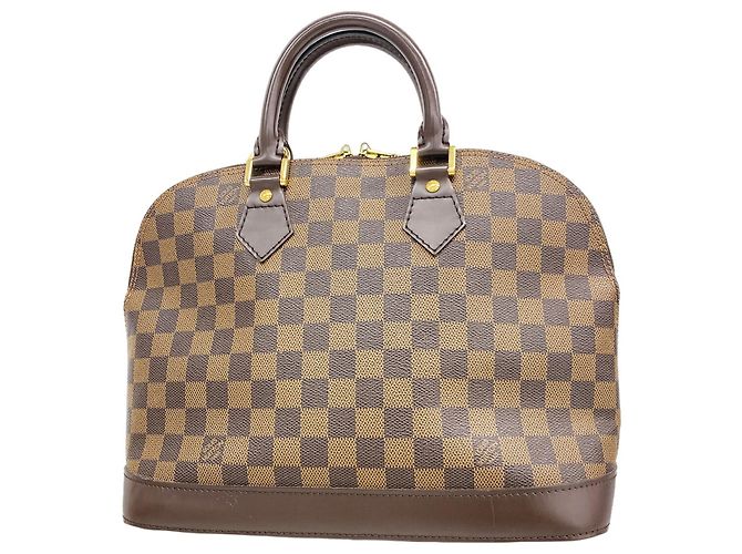 Louis Vuitton Damier Alma Handtasche N51131 Ebene Damier ebene