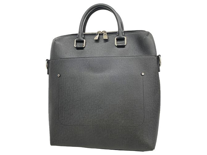 Borsa Tote Louis Vuitton Taiga Grigori Grigio