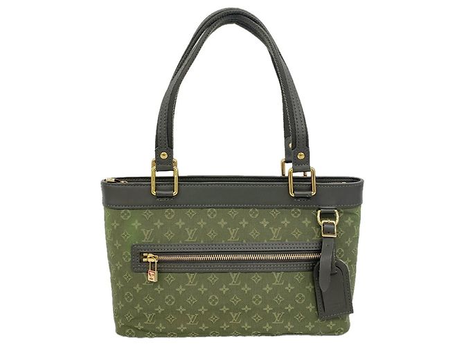 Sac à main Louis Vuitton Monogram Mini Lucille PM Kaki