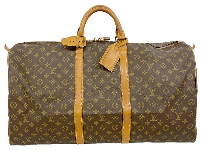 Louis Vuitton Boston Monogram Keepall 60 M41422 Marron