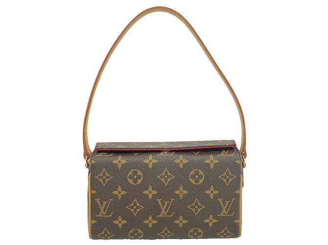 Sac à main Louis Vuitton Monogram Recital Marron